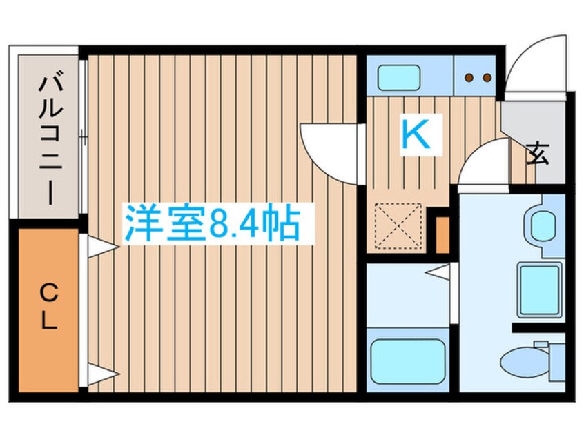 間取図 カハラ五輪