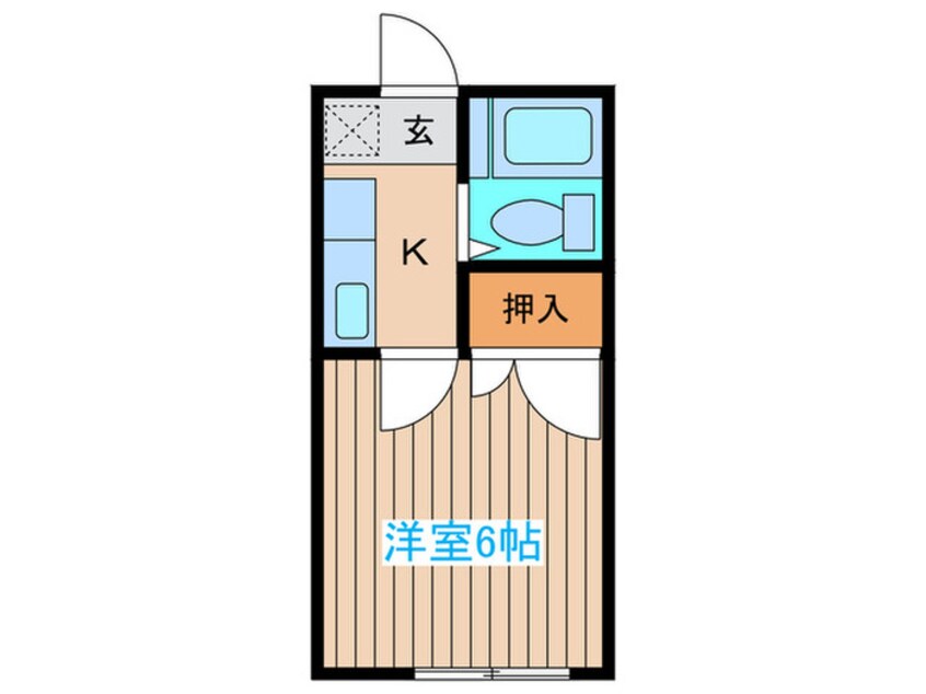 間取図 小松島深松荘