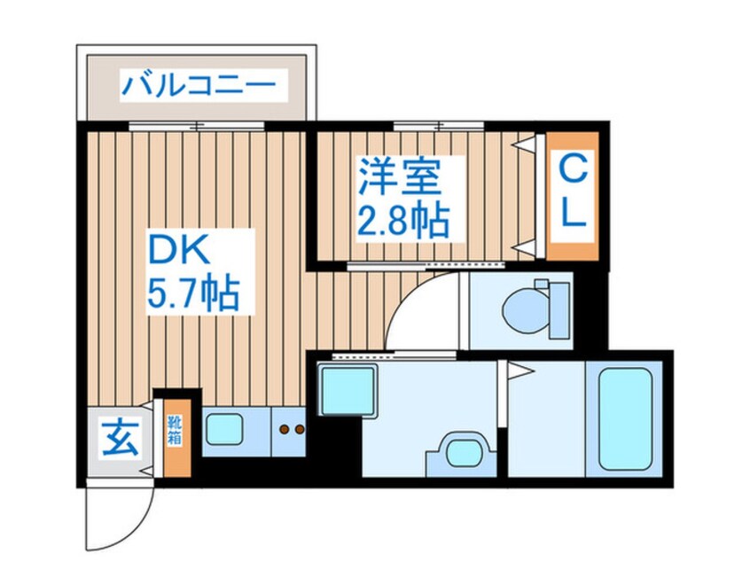 間取図 昇龍Ⅲ