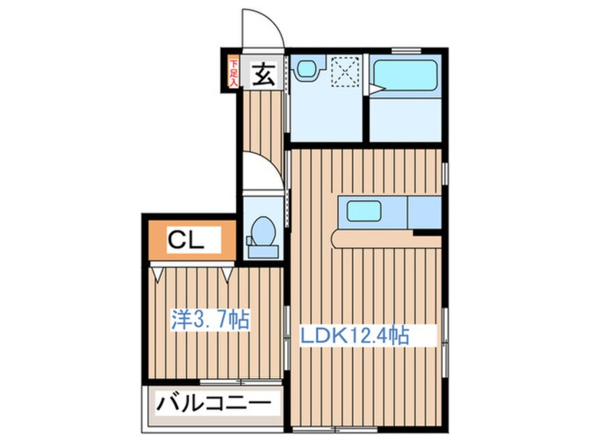 間取図 エスポワールN