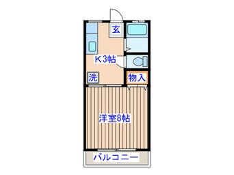 間取図 パナハイツ翠祐