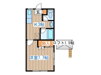 間取図 憲光荘Ⅲ