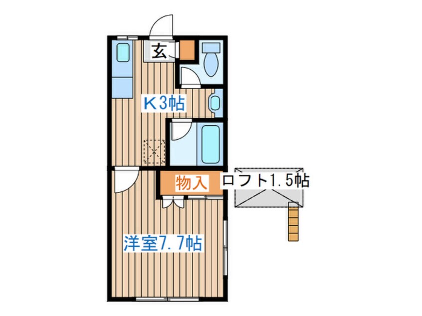 間取図 憲光荘Ⅲ