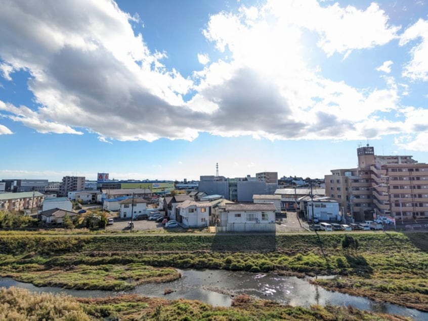 室内からの展望 東仙台六番館