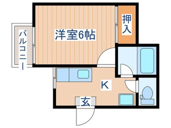 間取図 フルールメゾン