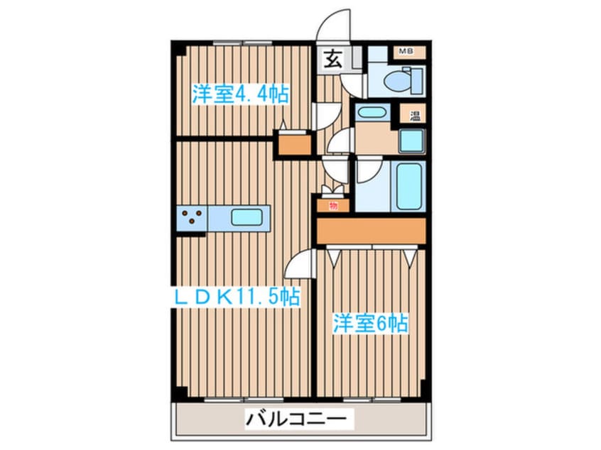 間取図 ライフポート松栄