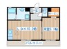ツリータウン 1LDKの間取り