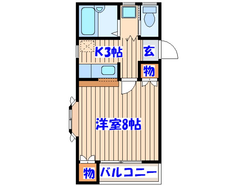 間取図 ヴィラ・トッチ