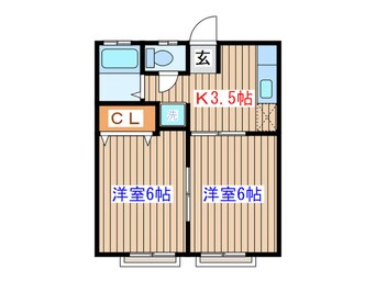間取図 今野アパート