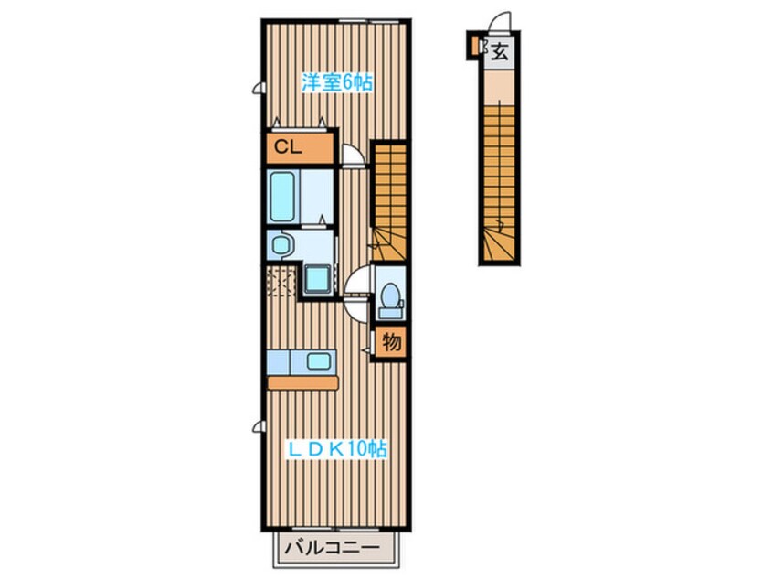 間取図 プチメゾンＫ