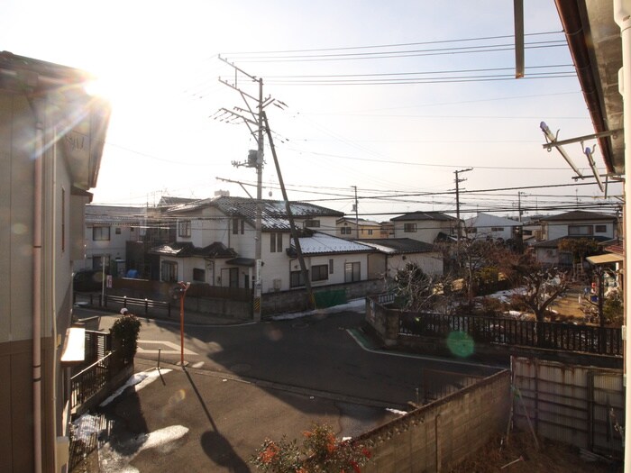 室内からの展望 コーポグリーンライトＢ棟