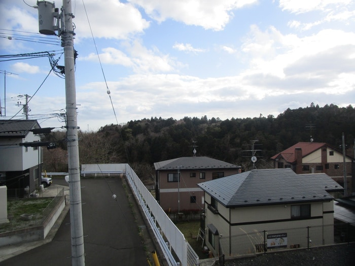 室内からの展望 アンビックス利府参番館