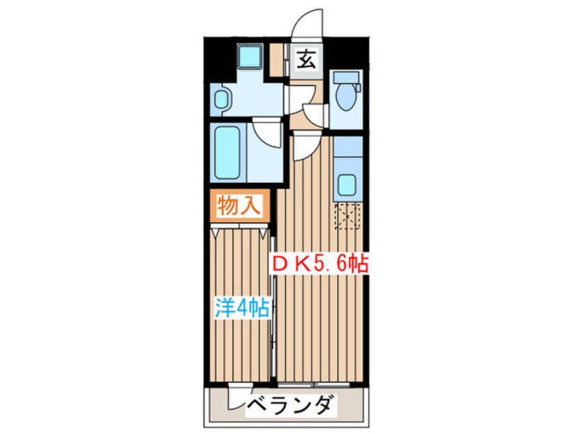 間取図 エルスタンザ子平町