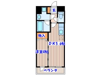 間取図 エルスタンザ子平町