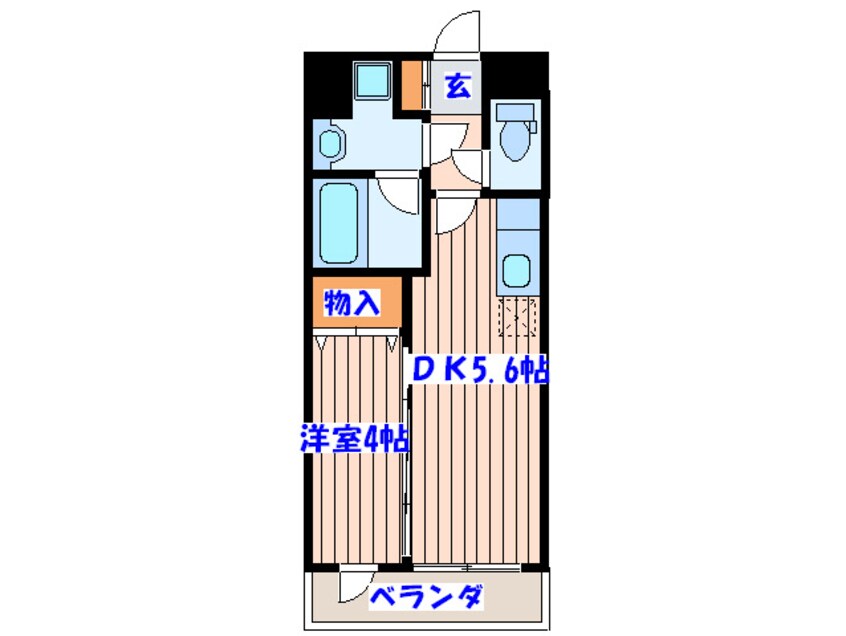 間取図 エルスタンザ子平町