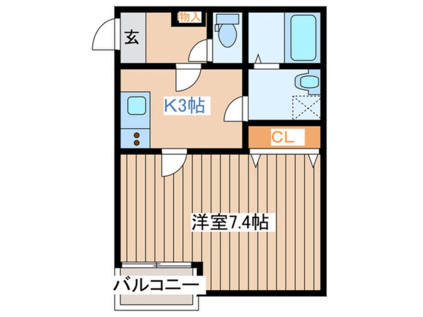 間取図 VITA長町一丁目