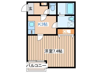 間取図 VITA長町一丁目