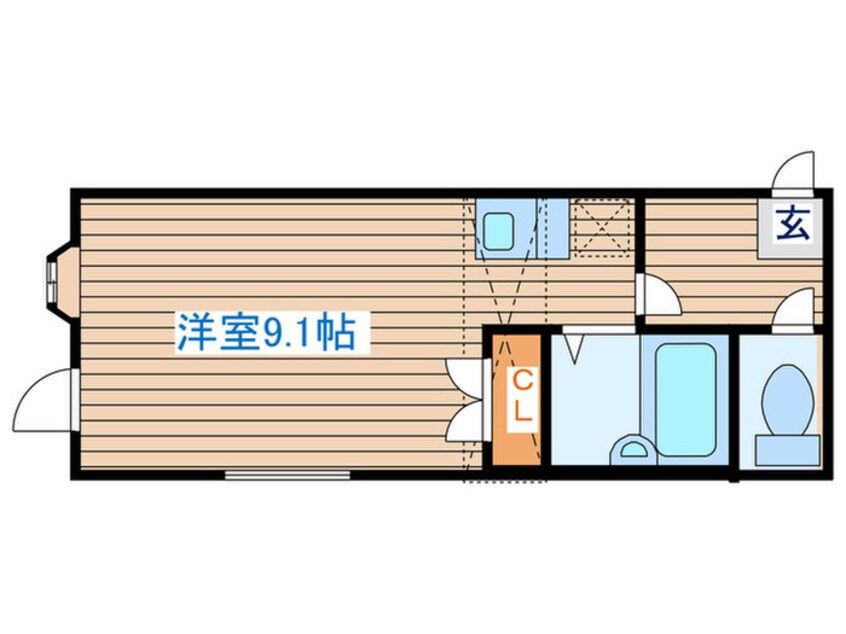 間取図 サンシャレイ幸町