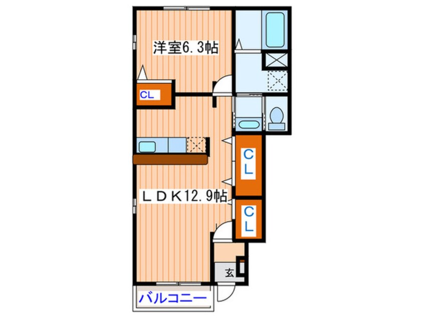 間取図 エテルノトモエ