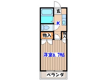 間取図 リバ－サイドハイツ