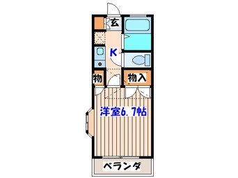 間取図 リバ－サイドハイツ