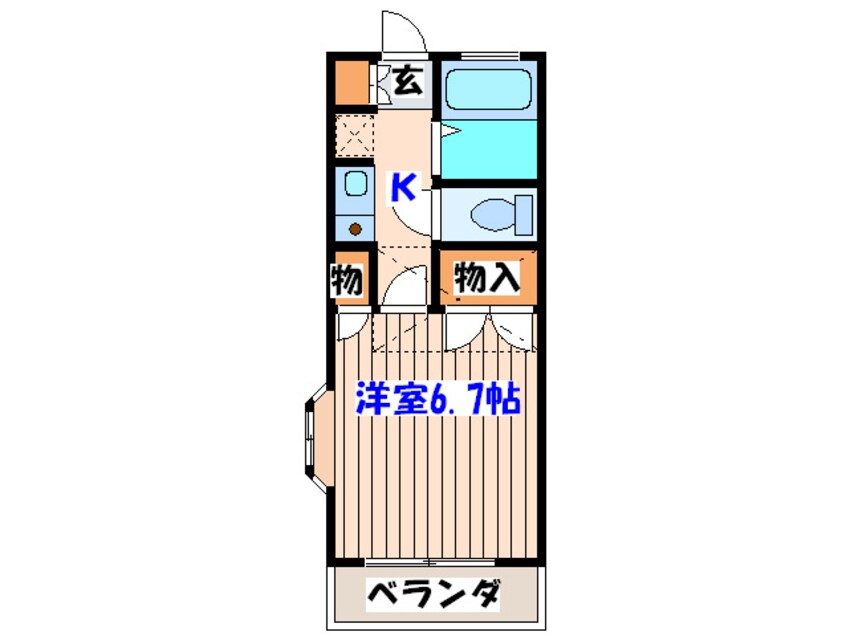 間取図 リバ－サイドハイツ