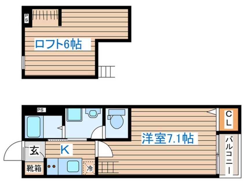 間取図 セラヴィ小田原