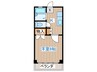 ｃｏｚｚｙ　ｈｏｕｓｅ　235 1Kの間取り