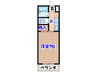 サンレモハイツ上杉 1Rの間取り