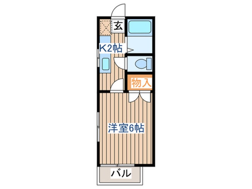 間取図 アーバンハイツ百合ヶ丘壱番館