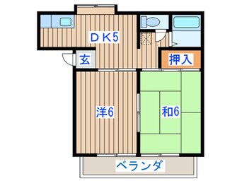 間取図 ラ・シャンブル櫻小路