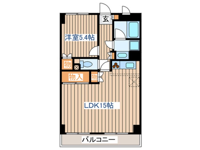 間取図 フレ－ル仙台泉中央