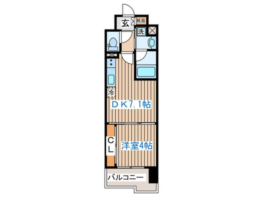 間取図 Ｓ－ＦＯＲＴ青葉上杉