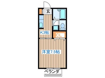 間取図 アネックス八木山