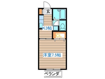 間取図 アネックス八木山