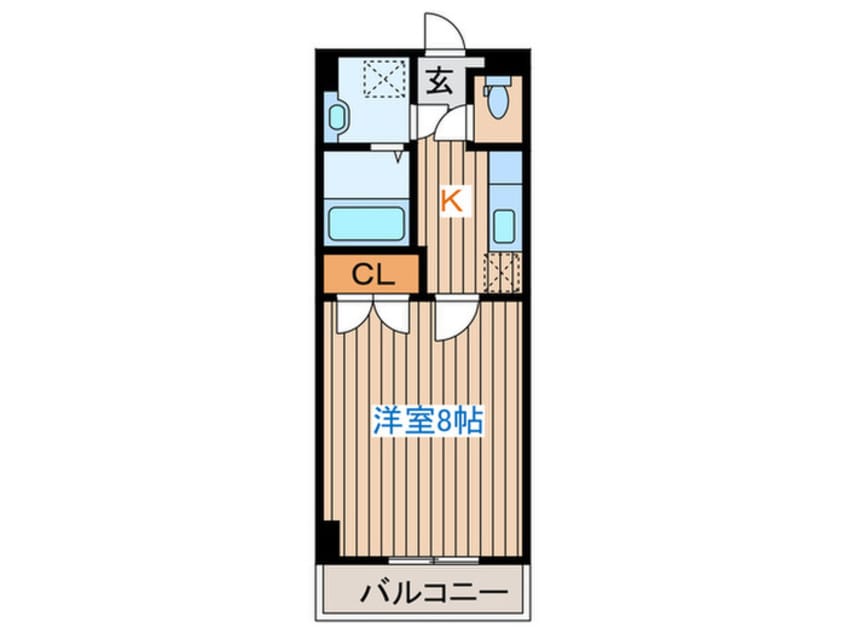 間取図 リバーパーク上谷刈