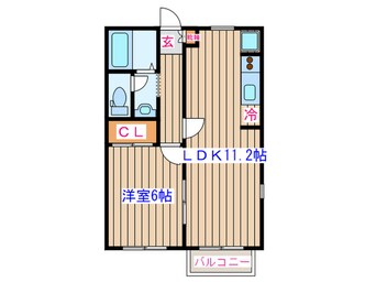 間取図 フラットヒル