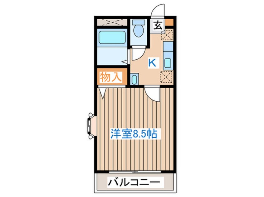 間取図 ハイネス柏木