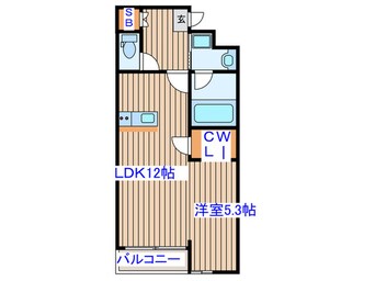 間取図 カーサヴェルデ米ケ袋