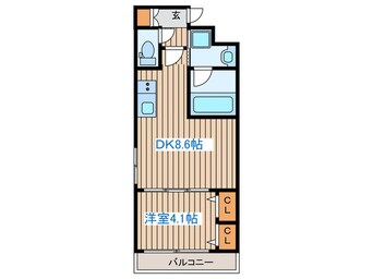 間取図 カーサヴェルデ米ケ袋