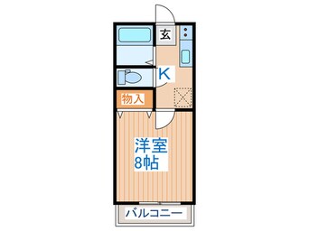 間取図 ブライトンハウスⅡ