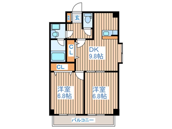 間取り図 ヘリオスＩＺＵＭＩ