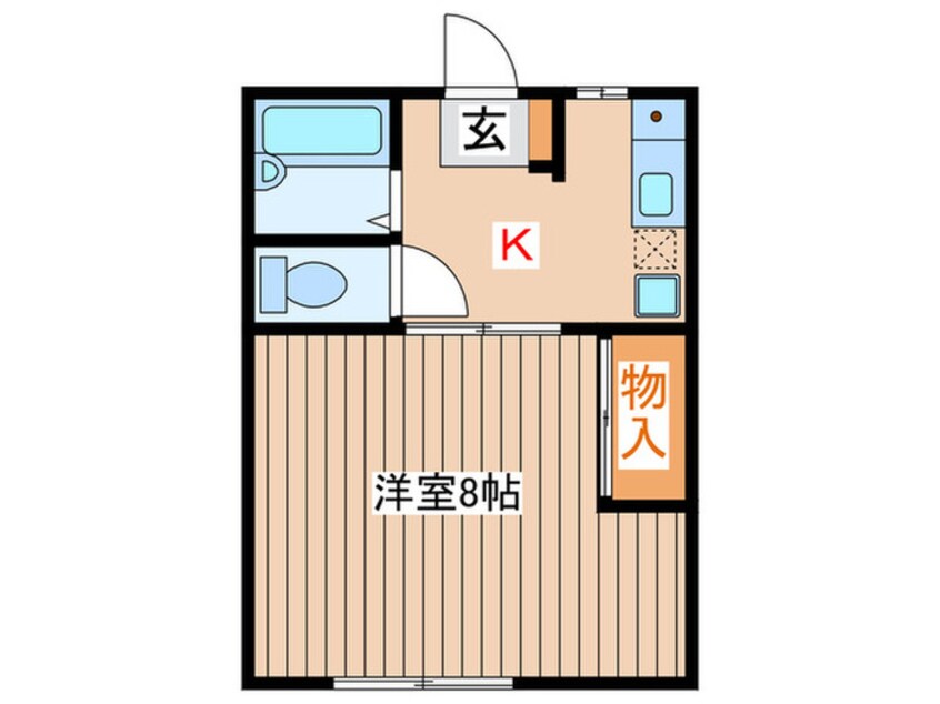 間取図 連坊リトル・ヒルズ