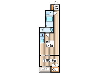 間取図 プラウディア仙台清水沼Ａ棟