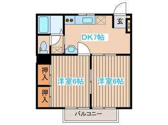 間取図 ア－バンハイツカワムラ