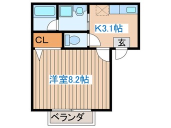 間取図 グリンゲイブル小田原