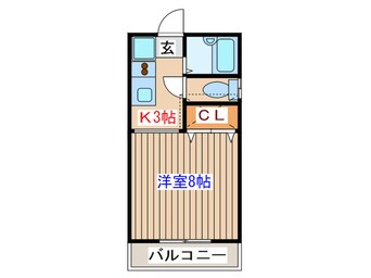 間取図 堂林コーポ