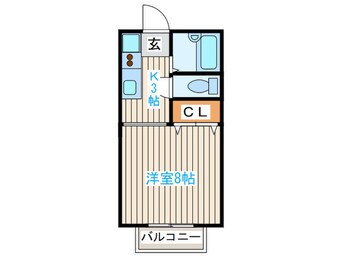 間取図 堂林コーポ