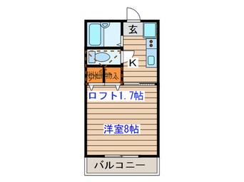 間取図 堂林コーポ