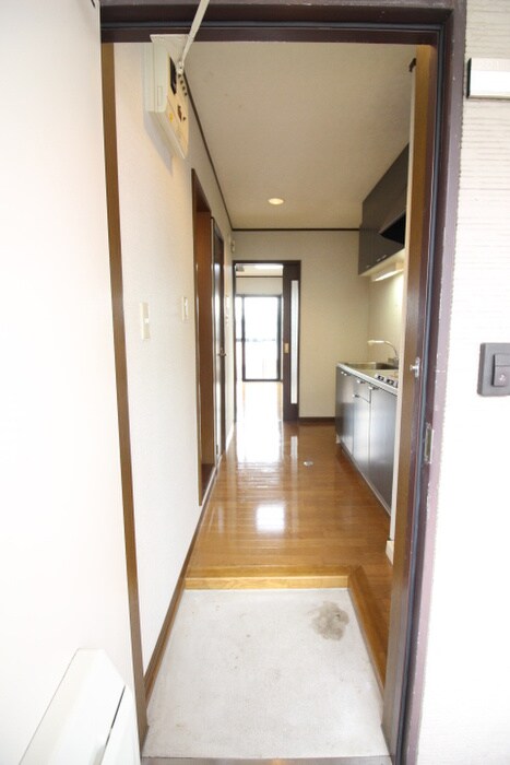 玄関 堂林コーポ